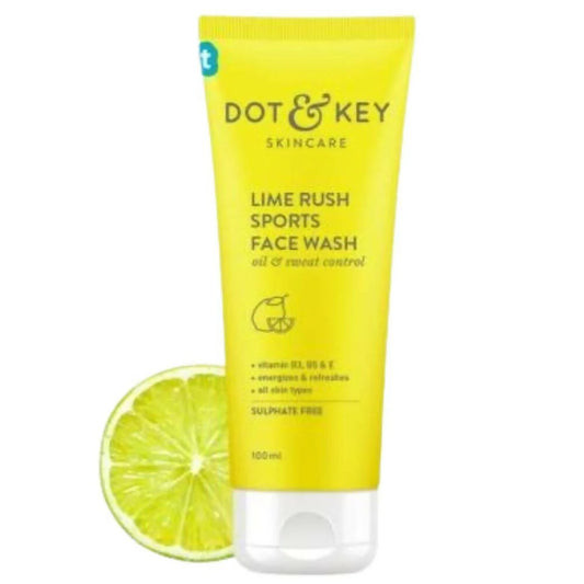 Dot & Key Lime Rush Sports Face Wash -100 ml