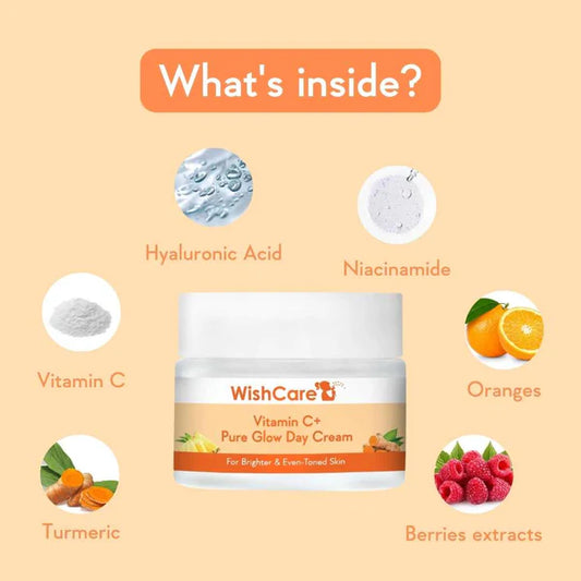 Vitamin C+ Pure Glow Day Cream - 50gm