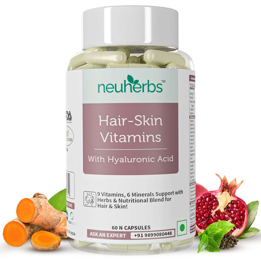 Neuherbs Hair - Skin Vitamins - 60 Capsules