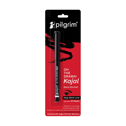 Pilgrim Black Mischief Kajal Smudge & Waterproof