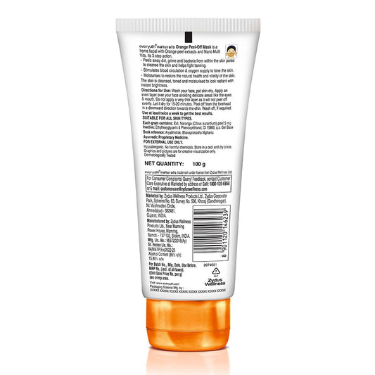 Everyuth Naturals Glow Orange Peel Off Mask-90g