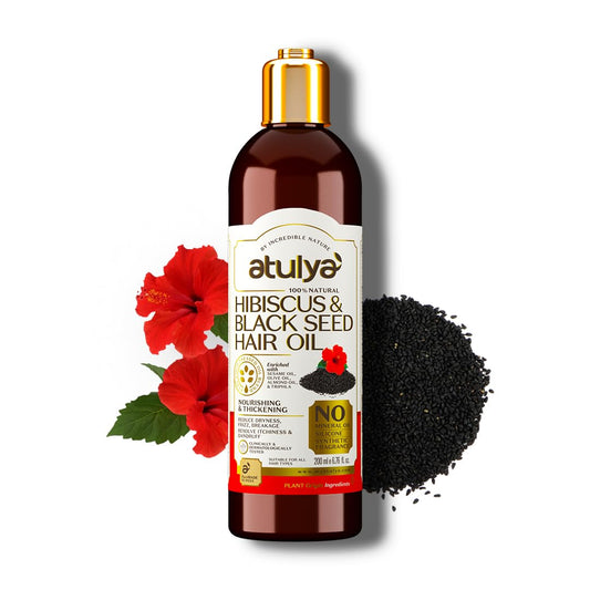 Atulya Hibiscus & Black Seed Hair Oil -200 ml