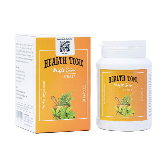 Health Tone Ayurvedic Weight Gainer Capsules - 90 Caps