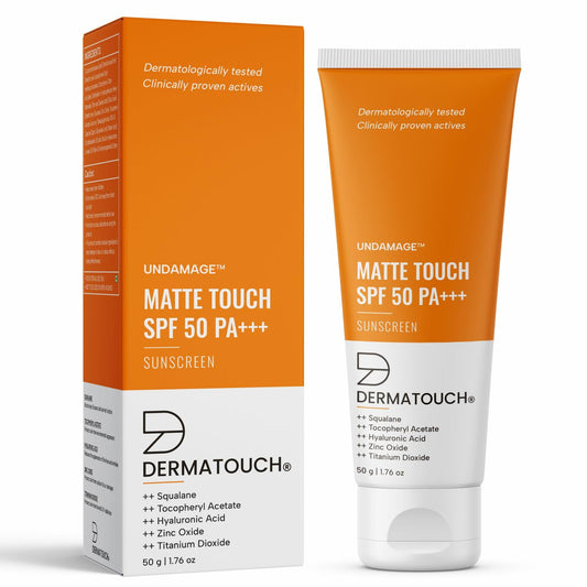 DERMATOUCH Matte Touch Sunscreen SPF 50 PA+++| -50g