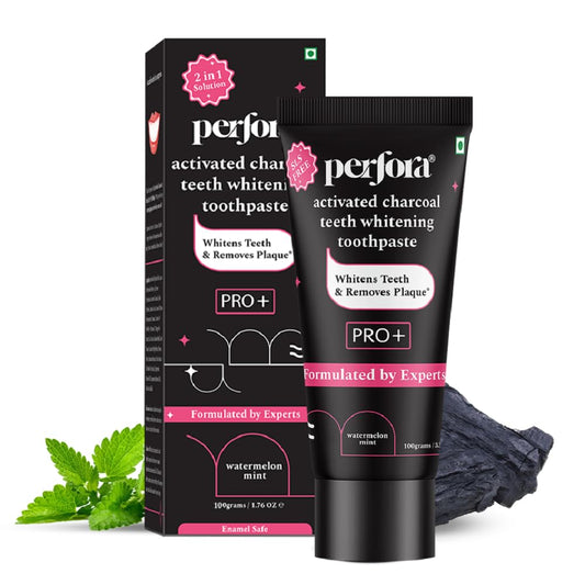 Perfora Activated Charcoal Whitening Toothpaste - 100 gms