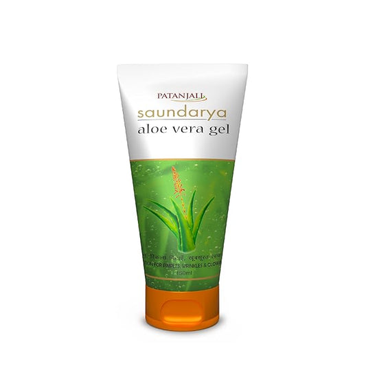 Patanjali Saundarya Aloe Vera Gel – 150 ml | Skin Hydration & Daily Care Gel