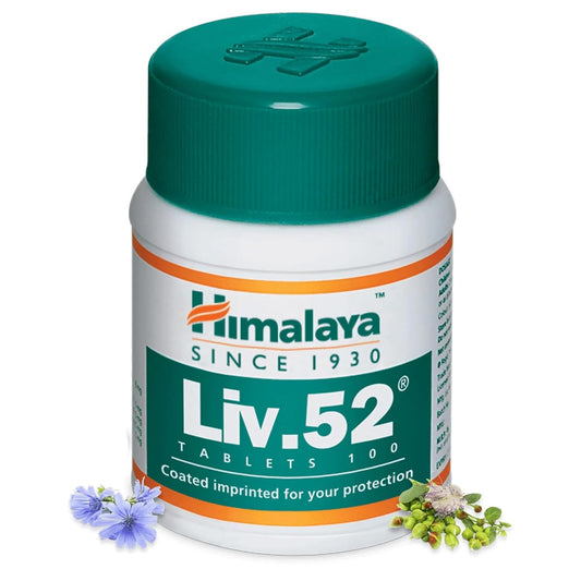 Himalaya Liv.52 Tablets - 100 Count - Liver Health Supplement -100 tabs