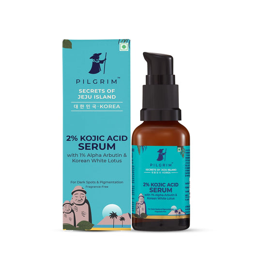 Pilgrim 2% Kojic Acid Serum for face (30 ml)