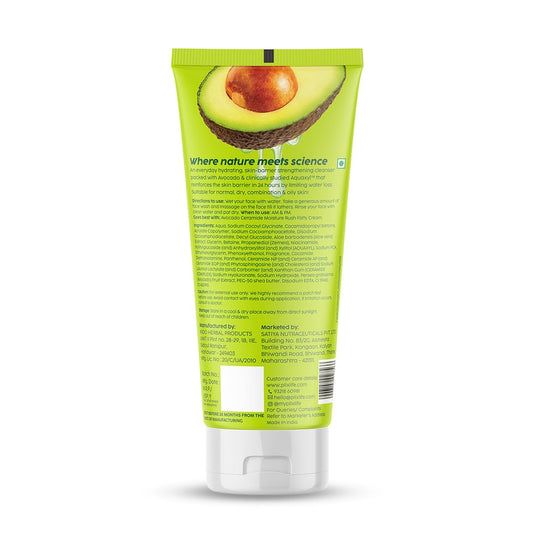 PLIX Avocado Ceramide Moisture Rush Juicy Cleanser and Guava Moisturizer Combo (150 ml)