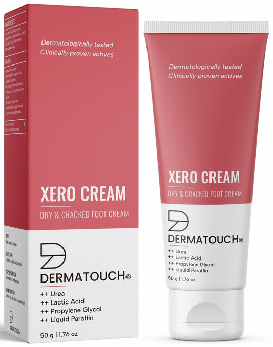 DERMATOUCH Xero Cream | Specially for Dry & Cracked food Cream -20G