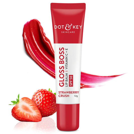 Dot & Key Gloss Boss Strawberry Red Lip Balm -12 gm