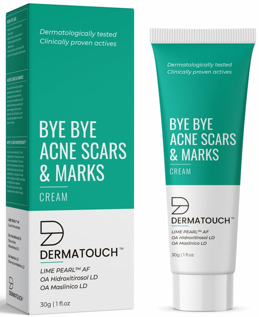 DERMATOUCH Bye Bye Acne Scars & Marks Cream  - 30G