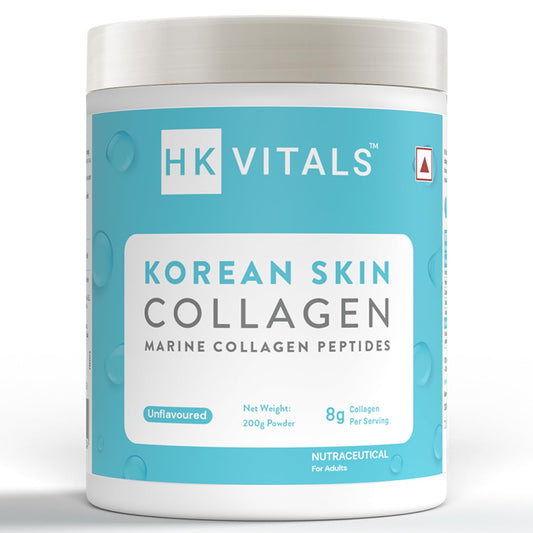 HealthKart HK Vitals Korean Marine Collagen Supplement (Unflavoured, 200g) |