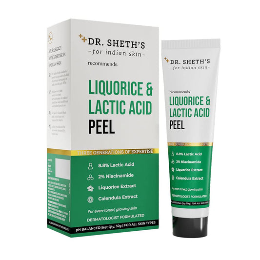 Dr. Sheth's Liquorice & Lactic Acid Peel Mask-30 gm