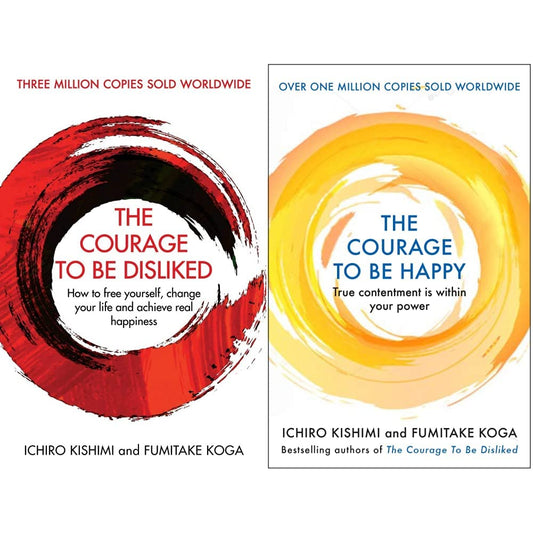 The Courage To Be Disliked + Courage To Be Happy  -Paperback