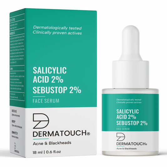 DERMATOUCH Salicylic Acid 2% w/w Sebustop 2% Face Serum  - 15ml