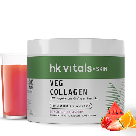 HealthKart hk vitals Veg Collagen Supplement (Mixed Fruit, 100g)