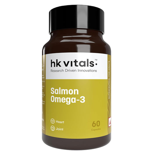 HealthKart hk vitals Salmon Omega 3 (60 Capsules) |