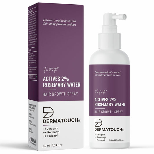 DERMATOUCH Rosemary Water Spray For Hair Growth (50 ml)