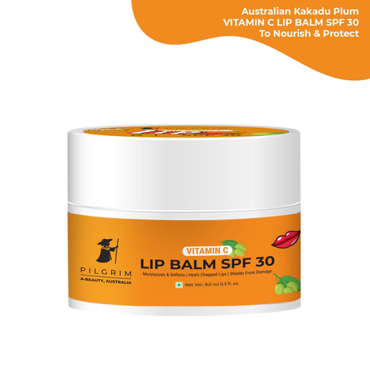 Pilgrim Vitamin C Lip Balm SPF 30- 9 gm