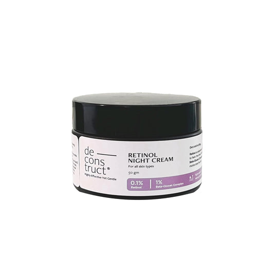 Deconstruct 0.1% Retinol Night Cream with 1% 50 gm