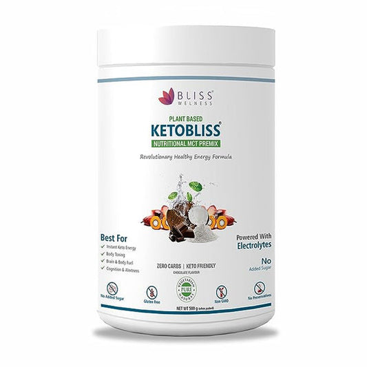 Bliss Welness Keto MCT Oil Powder