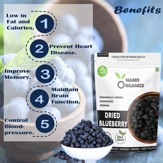 Namo Organics Dried Blueberry -250g