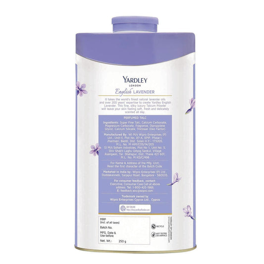 Yardley London English Lavender Perfumed Talc- 250g