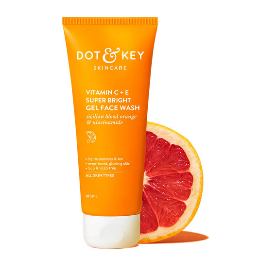 Dot & Key Vitamin C+E Super Bright Gel Face Wash -100 ml