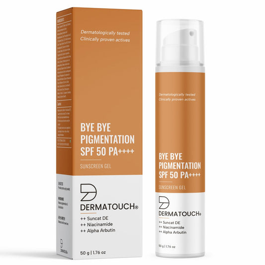 DERMATOUCH BYE BYE PIGMENTATION SUNSCREEN| SPF 50 PA++++ |  -50G