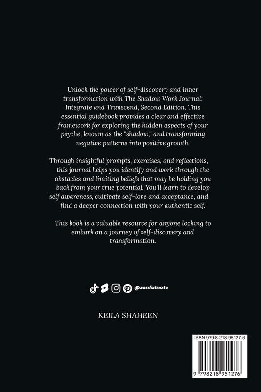 The Shadow Work Journal, Second Edition: Paperback