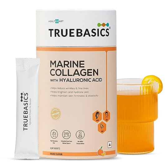 TrueBasics Marine Collagen With Clinically - 15 sachets