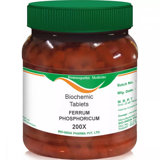 Bio India Ferrum Phosphoricum Biochemic Tablet