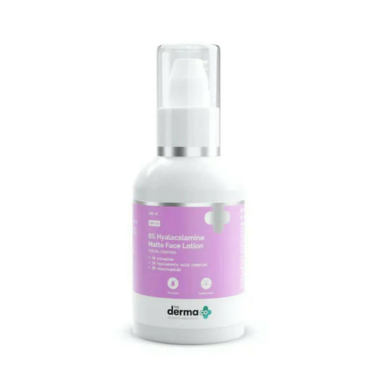 The Derma Co 6% Hyalacalamine Matte Face Lotion -120 ml