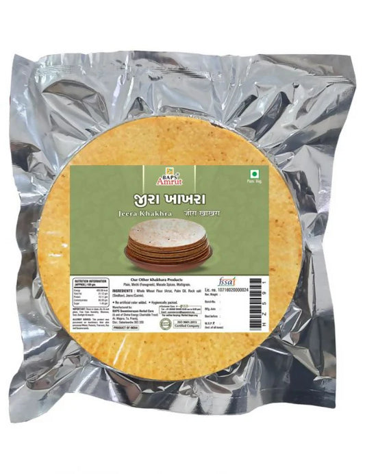 Baps Amrut Khakhra Jeera -500 gm