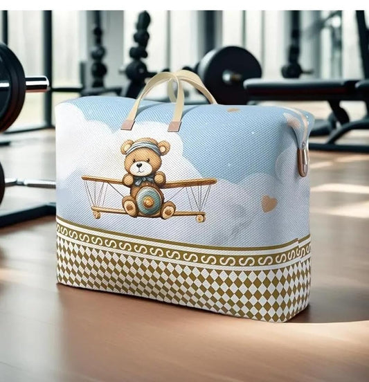 New Cute Multipurpose Bag Teddy Bear Design Multipurpose Storage Basket