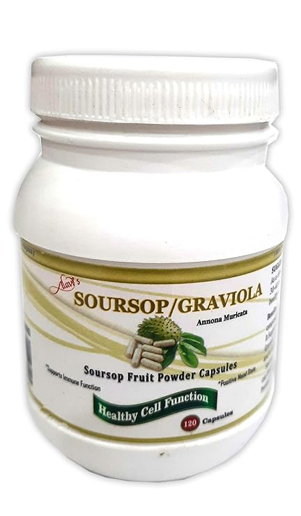 Alavi Soursop/Graviola Fruit - 135 capsulesc