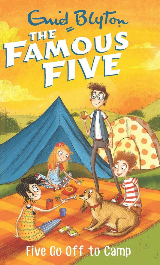 FIVE GO OFF TO CAMP  -Paperback