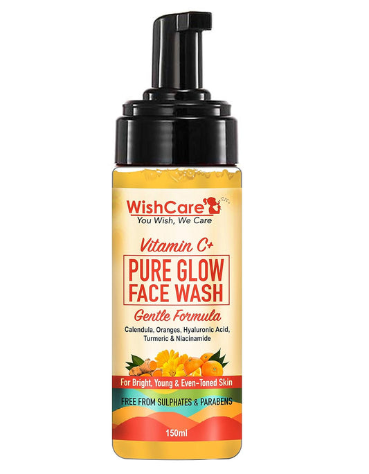 WishCare Vitamin C+ Pure Glow Face Wash - 150 ml