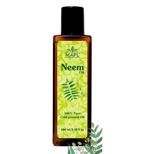 Mapl Neem Oil for Hair & Skin Care - 100 ml