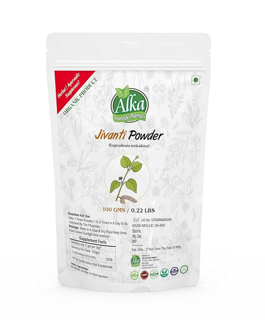 Alka Ayurvedic Jivanti Powder - 100 gms