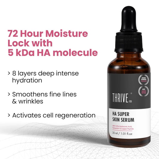 ThriveCo 5kDa Hyaluronic Acid Serum 30ml