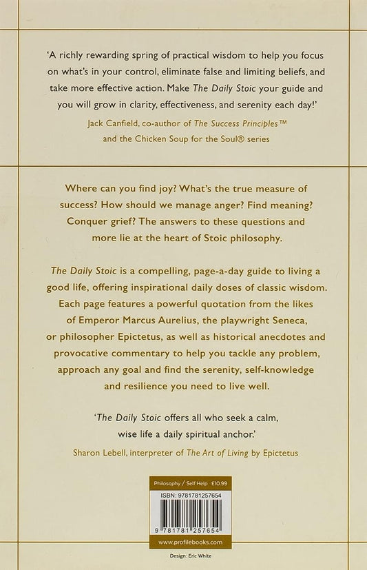 The Daily Stoic ( Paperback )