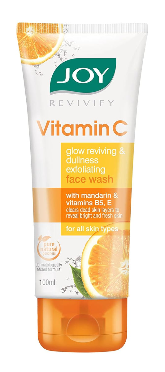 Joy Vitamin C Face Wash For Glowing Skin (2X100ml) pack of 2