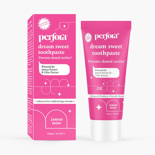 Perfora Dream Sweet Toothpaste - Jamun Mint -150 gm - Pack of 1