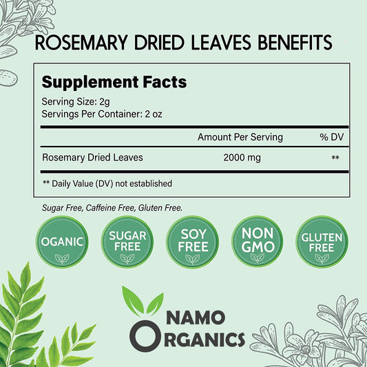 Namo Organics Rosemary Dried Leaves-50gm