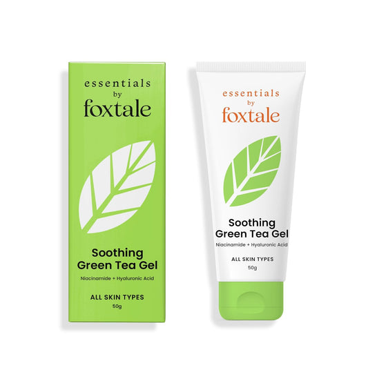 Foxtale Essentials Green Tea Oil-Free Gel Face Moisturizer - 50g