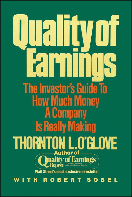 Quality Of Earnings (Paperback)