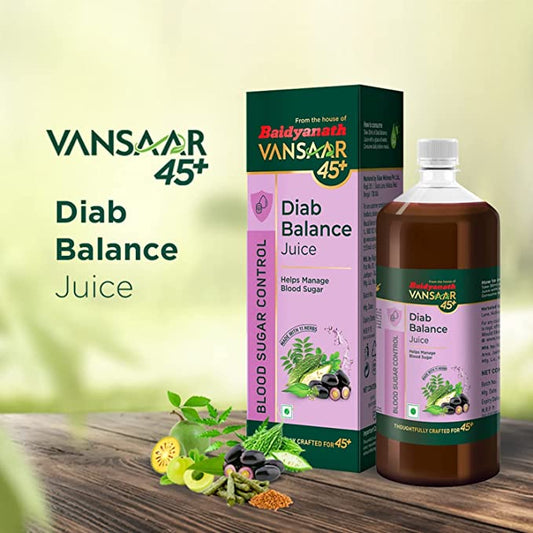 Baidyanath Vansaar 45+ Diab Balance Juice - 1 Litre