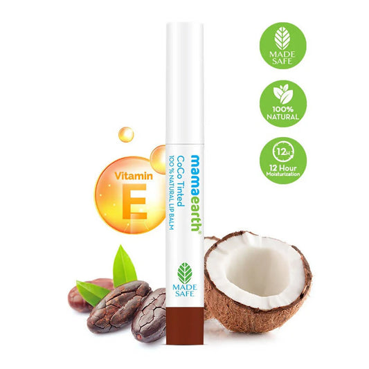 Mamaearth CoCo Tinted 100% Natural Lip Balm -2 gm